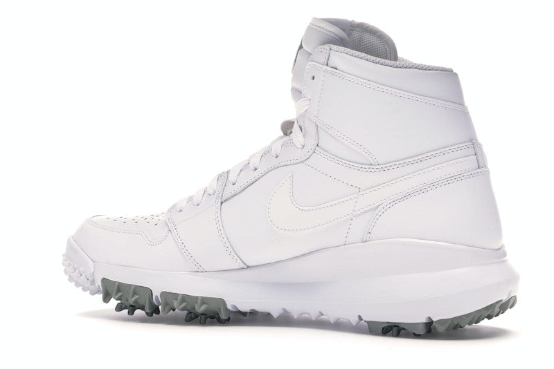 Jordan 1 Retro Golf Cleat White Metallic