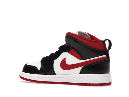 Jordan 1 Mid Gym Red Black White (PS)