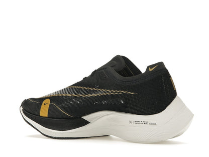 Nike ZoomX Vaporfly Next% 2 Black Metallic Gold Coin (Women's)