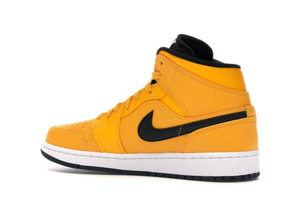 Jordan 1 Mid University Gold Black