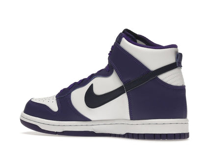 Nike Dunk High Electro Purple Midnight Navy (GS)