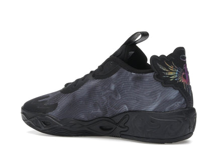 Puma LaMelo Ball MB.04 Lo Team Black Dark Amethyst