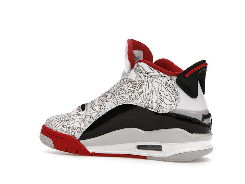 Jordan Dub Zero White Varsity Red (2022) (GS)