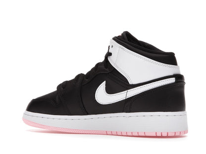 Jordan 1 Mid Arctic Pink Black (GS)