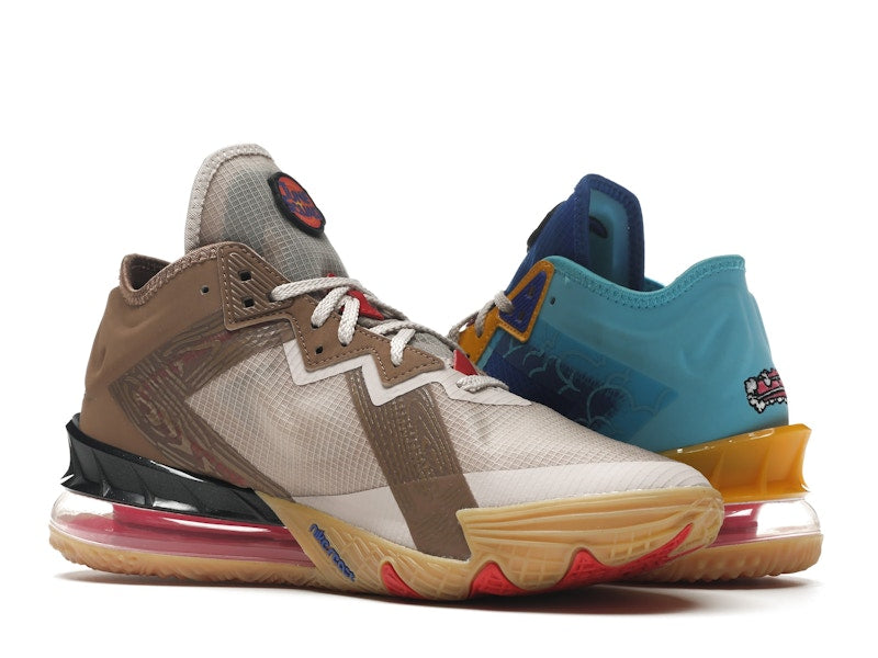 Nike LeBron 18 Low Wile E. vs Roadrunner Space Jam