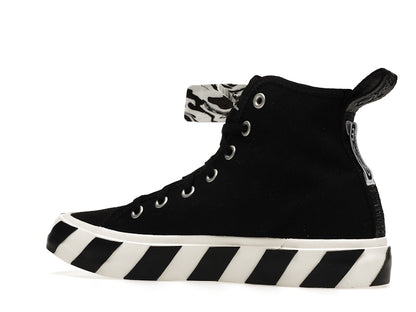 OFF-WHITE Vulcanized Mid Top Black White