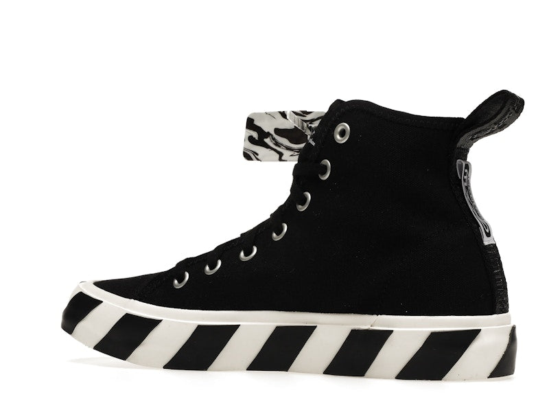 OFF-WHITE Vulcanized Mid Top Black White