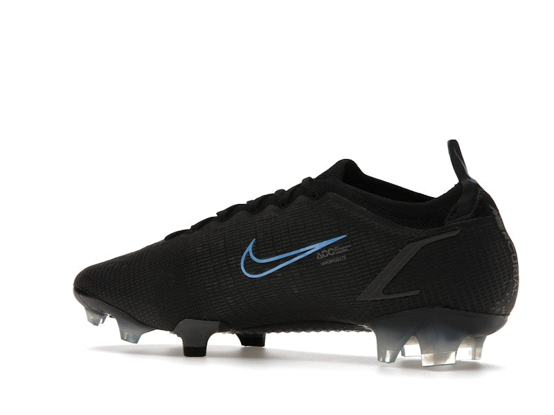 Nike Vapor 14 Elite FG Flyknit Black Iron Grey Blue