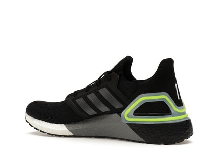 adidas Ultra Boost 20 Core Black Signal Green