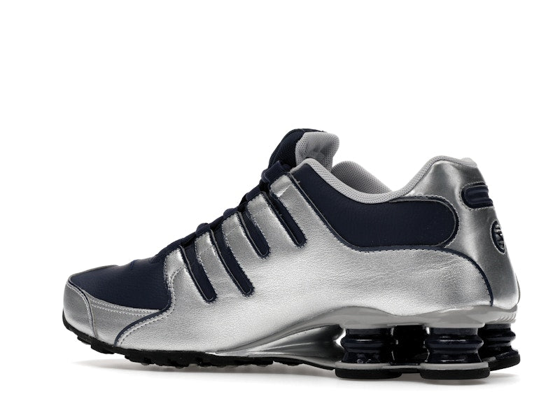 Nike Shox NZ Midnight Navy Metallic Silver