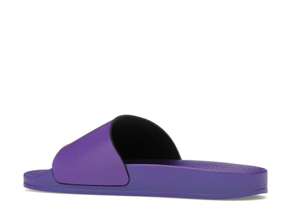 OFF-WHITE Off Stamp Slide Dark Violet Black (Women's)