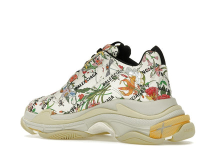 Gucci x Balenciaga The Hacker Project Triple S  Flora Print
