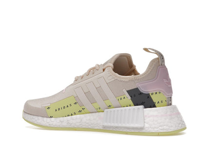 adidas NMD R1 Wonder White Pulse Yellow Pink (Women's)