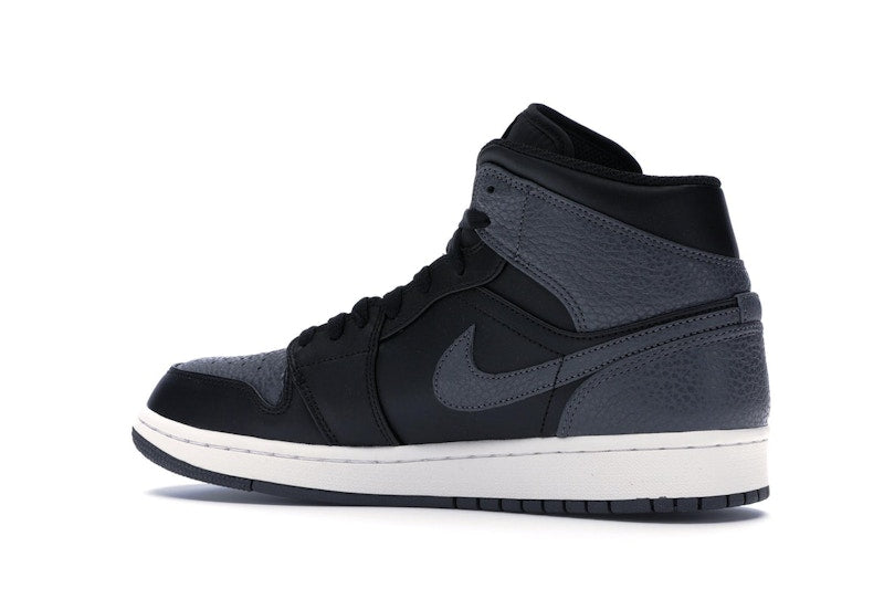 Jordan 1 Retro Mid Black Dark Grey
