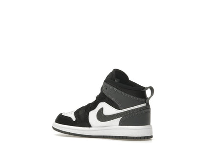 Jordan 1 Mid Black White Iron Grey (PS)