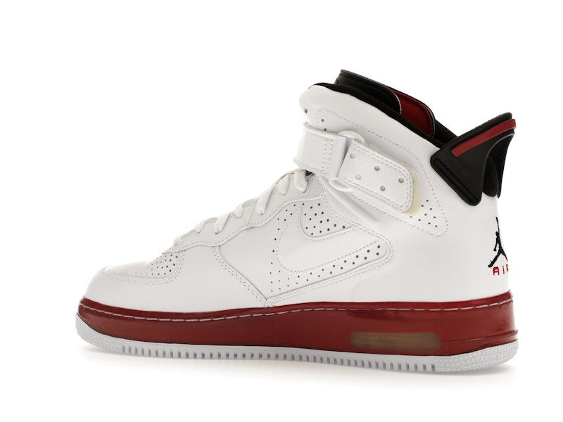 Jordan Fusion 6 Varsity White Red