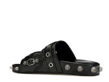 Balenciaga Cagole Sandals Black