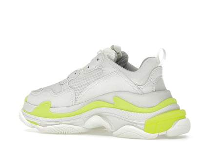 Balenciaga Triple S White Fluo Yellow (Women's)
