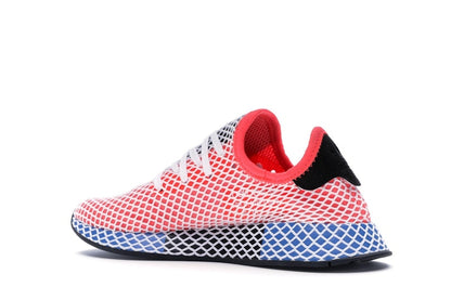 adidas Deerupt Solar Red Bluebird