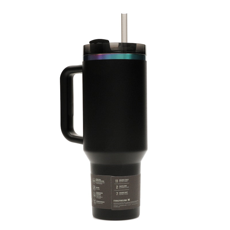 Stanley The Black Chroma Collection Flowstate Quencher 40oz Tumbler Black Chroma