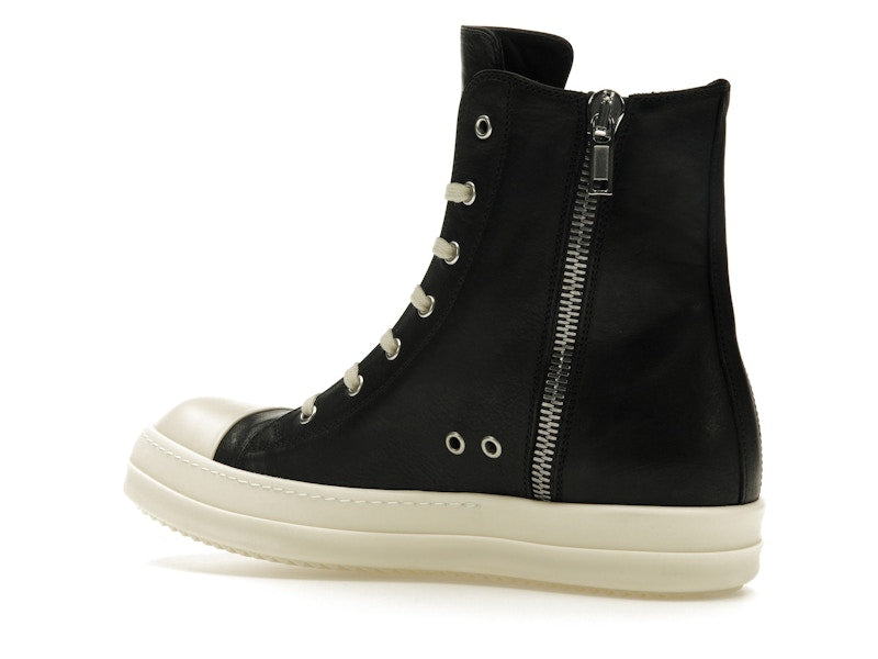 Rick Owens Lido High Sneaks Black Milk