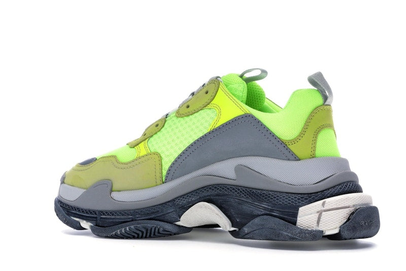 Balenciaga Triple S Neon Yellow (2018 Reissue)