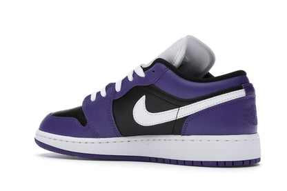Jordan 1 Low Court Purple Black (GS)