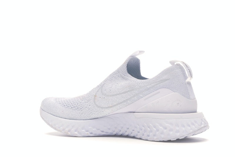 Nike Epic Phantom React Flyknit White Pure Platinum (Women's)