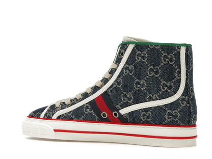Gucci Tennis 1977 High Top Denim GG Print (Women's)