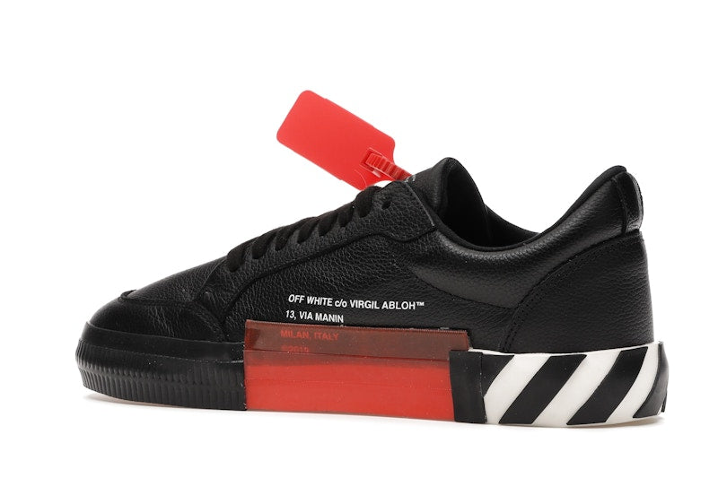 OFF-WHITE Vulc Low Black White SS20