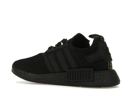 adidas NMD R1 Triple Black Gold Metallic (Women's)