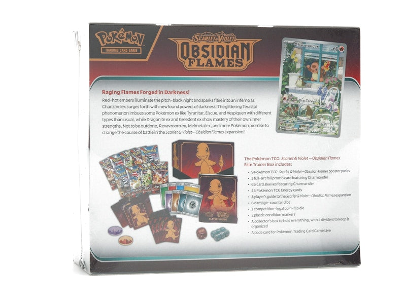 Pokémon TCG Scarlet & Violet Obsidian Flames Elite Trainer Box