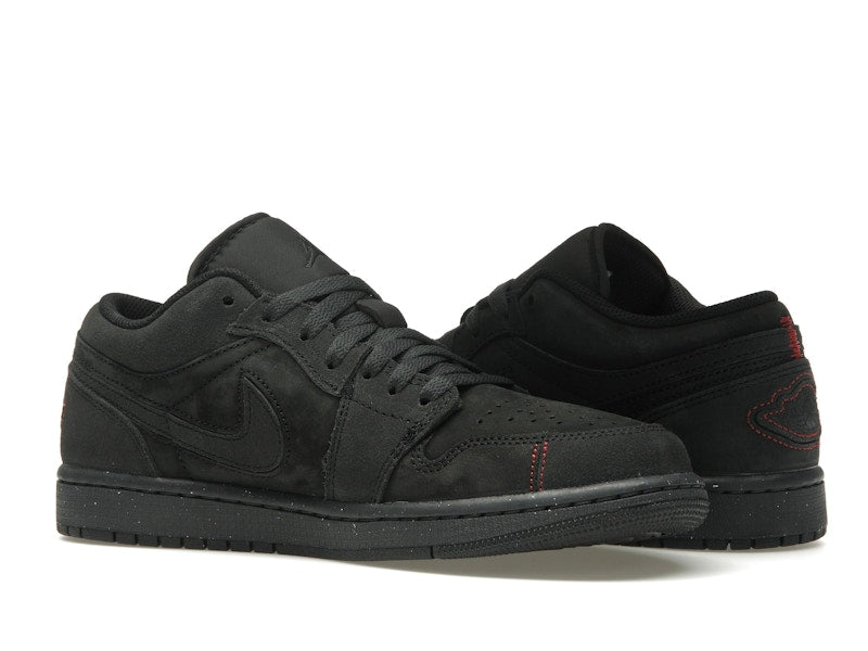 Jordan 1 Low SE Craft Dark Smoke Grey Varsity Red