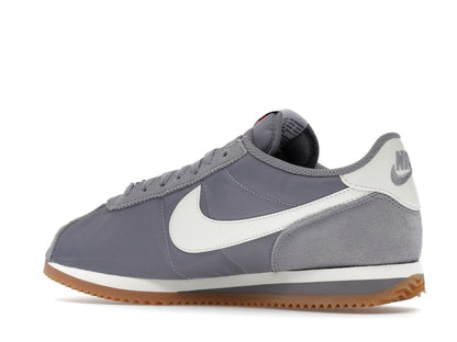 Nike Cortez Textile Cement Grey Gum Light Brown Safety Orange Sail (Women's)