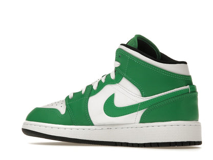 Jordan 1 Mid Lucky Green (GS)