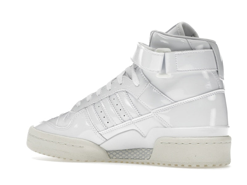adidas Forum Mid Triple White Patent Leather (Women's)