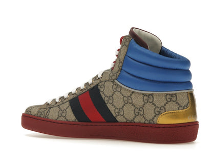 Gucci Ace GG High Top Beige Ebony