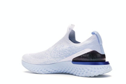 Nike Epic Phantom React Flyknit White Hydrogen Blue (Women's)
