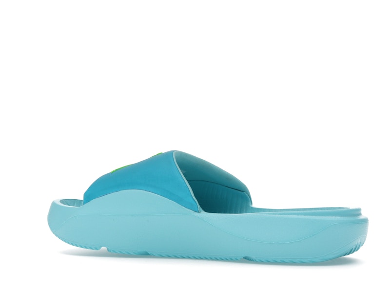Jordan Franchise Slide Chlorine Blue Copa Electric Green