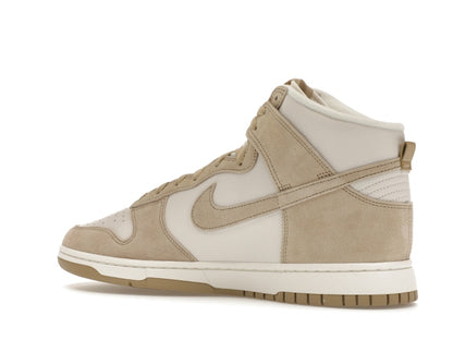 Nike Dunk High Tan Suede White