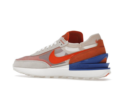 Nike Waffle One Pearl White Game Royal Rush Orange (Women's)