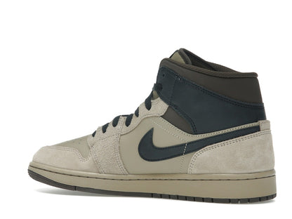 Jordan 1 Mid Khaki Baroque Brown