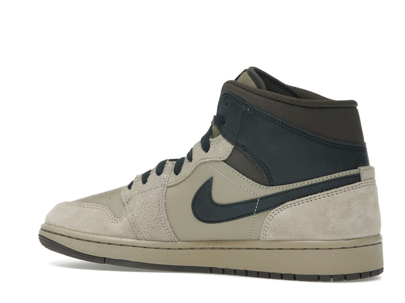 Jordan 1 Mid Khaki Baroque Brown