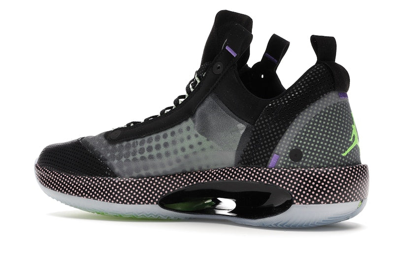 Jordan XXXIV Low Black Vapor Green Bleached Coral