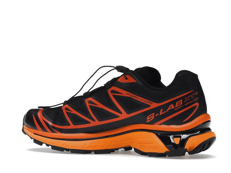 Salomon XT-6 Black Magnet Vibrant Orange