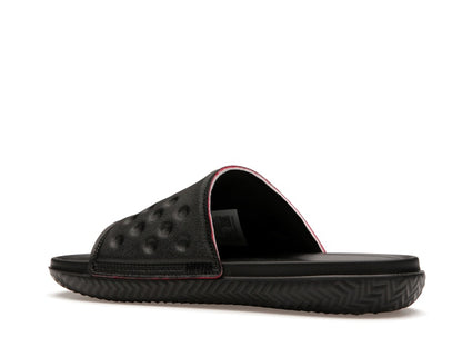 Jordan Play Slide Black University Red