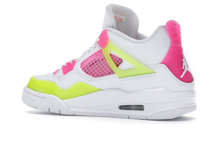 Jordan 4 Retro White Lemon Pink (GS)