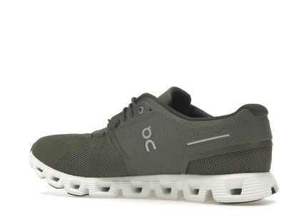 On Running Cloud 5 Olive Green White