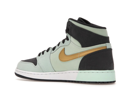 Jordan 1 Retro High Mint Foam Anthracite Metallic Gold (GS)