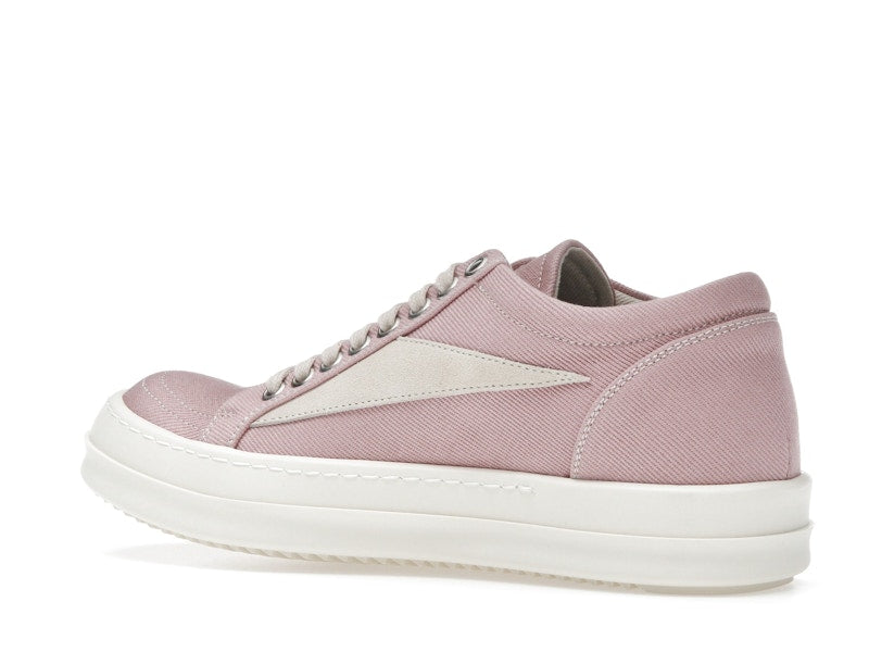 Rick Owens DRKSHDW EDFU Vintage Sneakers Faded Pnk Pearl Milk